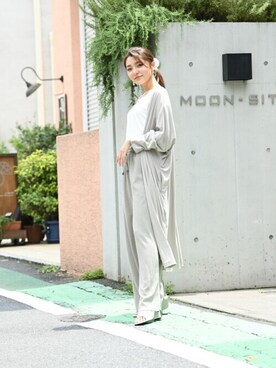 「マックハウス」｜マックハウスZOZOスタイリスト レディースさん（レディース・163cm）の夏コーディネート