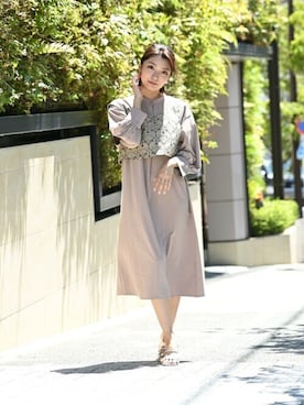 「マックハウス」｜マックハウスZOZOスタイリスト レディースさん（レディース・163cm）の夏コーディネート