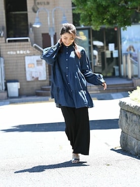 「マックハウス」｜マックハウスZOZOスタイリスト レディースさん（レディース・163cm）の秋コーディネート