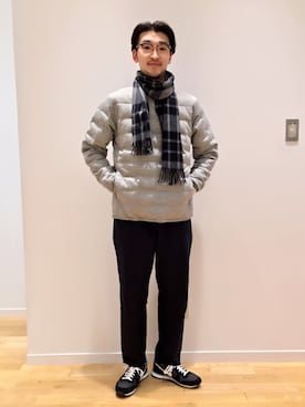 「nanamica（ナナミカ）のアイテム」を使った、kitchen&garden新丸ビル店スタッフさん（メンズ・175cm）の冬コーディネート