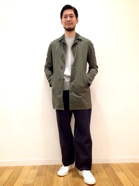 kitchen&garden新丸ビル店スタッフさん(メンズ・175cm)の春コーディネート
