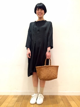 kitchen&garden新丸ビル店スタッフさん(レディース・155cm)の春コーディネート