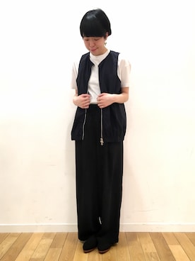 「FANTASTICDAYS」｜kitchen&garden新丸ビル店スタッフさん（レディース・155cm）の春コーディネート