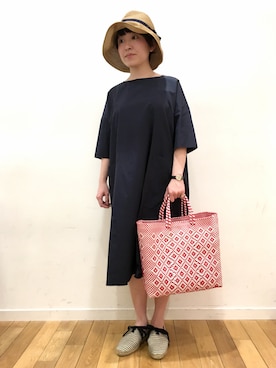 kitchen&garden新丸ビル店スタッフさん（レディース・153cm）の春コーディネート