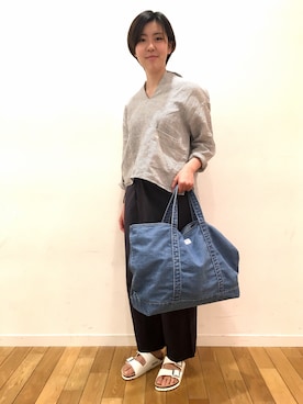 kitchen&garden新丸ビル店スタッフさん(レディース・164cm)の春コーディネート