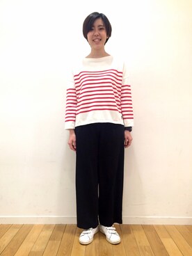 「FANTASTICDAYS」｜kitchen&garden新丸ビル店スタッフさん（レディース・164cm）の春コーディネート