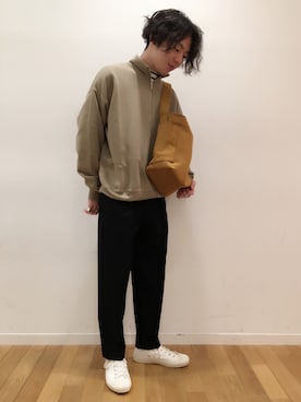 「Champion（チャンピオン）のアイテム（スニーカー）」を使った、kitchen&garden新丸ビル店スタッフさん（メンズ・175cm）の秋コーディネート