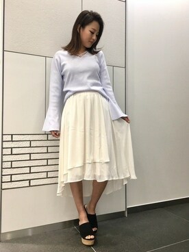 INGNI（イング）さん（レディース・160cm）の冬コーディネート