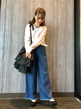 INGNI（イング）さん（レディース・151cm）の冬コーディネート