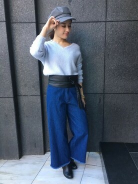 INGNI（イング）さん（レディース・155cm）の冬コーディネート