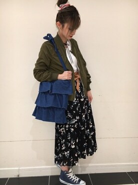 INGNI（イング）さん（レディース・158cm）の冬コーディネート