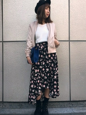 INGNI（イング）さん（レディース・160cm）の冬コーディネート