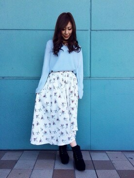 INGNI(イング)さん(レディース・155cm)の冬コーディネート