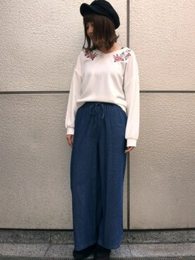 INGNI（イング）さん（レディース・160cm）の冬コーディネート