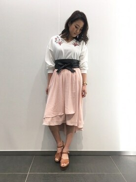 INGNI（イング）さん（レディース・160cm）の冬コーディネート