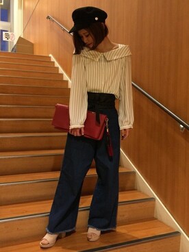 INGNI（イング）さん（レディース・157cm）の冬コーディネート