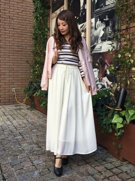 INGNI（イング）さん（レディース・151cm）の春コーディネート