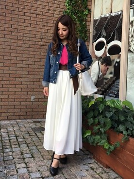 INGNI（イング）さん（レディース・151cm）の春コーディネート