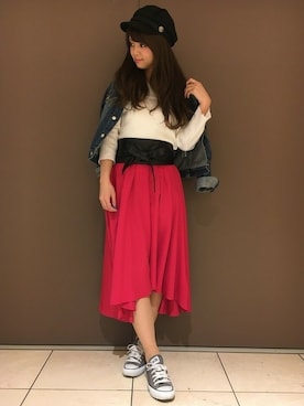 INGNI（イング）さん（レディース・158cm）の春コーディネート