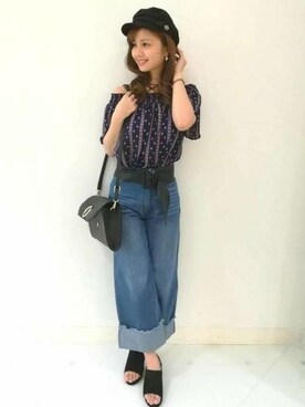 INGNI（イング）さん（レディース・161cm）の春コーディネート