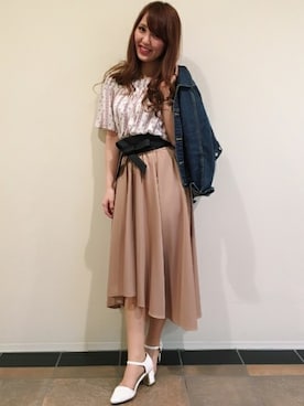 INGNI（イング）さん（レディース・163cm）の春コーディネート