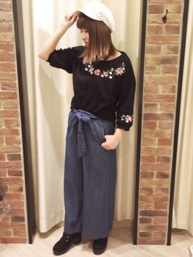 INGNI（イング）さん（レディース・160cm）の春コーディネート