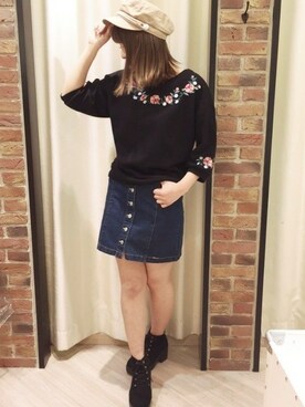 INGNI（イング）さん（レディース・160cm）の春コーディネート