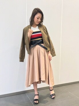 INGNI（イング）さん（レディース・160cm）の春コーディネート