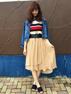 INGNI(イング)さん(レディース・164cm)の春コーディネート