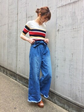 INGNI（イング）さん（レディース・159cm）の春コーディネート