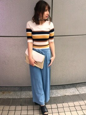 INGNI(イング)さん(レディース・160cm)の春コーディネート