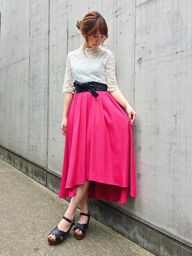 INGNI（イング）さん（レディース・159cm）の春コーディネート