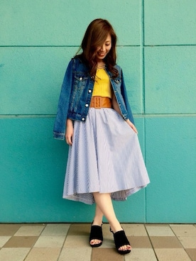 INGNI（イング）さん（レディース・155cm）の春コーディネート