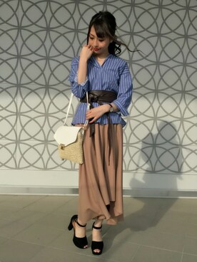 INGNI（イング）さん（レディース・151cm）の春コーディネート