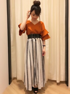 INGNI（イング）さん（レディース・151cm）の春コーディネート