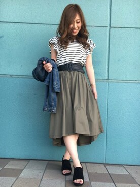 INGNI（イング）さん（レディース・155cm）の春コーディネート