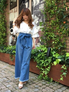 INGNI（イング）さん（レディース・151cm）の春コーディネート