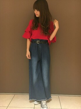 INGNI（イング）さん（レディース・158cm）の春コーディネート
