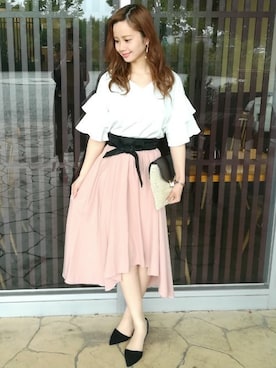 INGNI（イング）さん（レディース・161cm）の春コーディネート