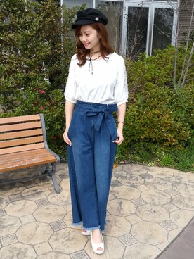 INGNI（イング）さん（レディース・161cm）の春コーディネート