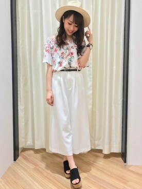 INGNI（イング）さん（レディース・151cm）の春コーディネート