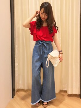 INGNI（イング）さん（レディース・151cm）の春コーディネート