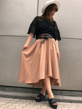 INGNI（イング）さん（レディース・160cm）の春コーディネート