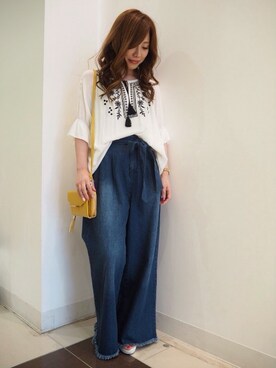 INGNI（イング）さん（レディース・155cm）の夏コーディネート