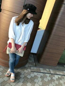 INGNI（イング）さん（レディース・160cm）の夏コーディネート