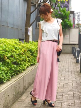 INGNI（イング）さん（レディース・159cm）の夏コーディネート