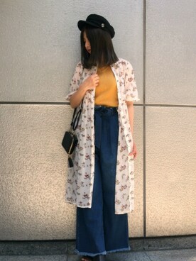 INGNI（イング）さん（レディース・160cm）の夏コーディネート