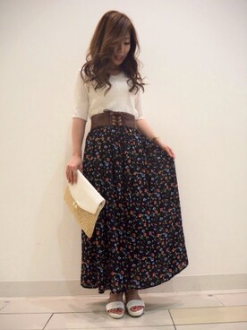 INGNI（イング）さん（レディース・155cm）の夏コーディネート