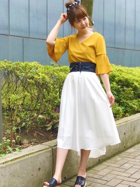 INGNI（イング）さん（レディース・159cm）の夏コーディネート