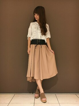 INGNI（イング）さん（レディース・158cm）の夏コーディネート